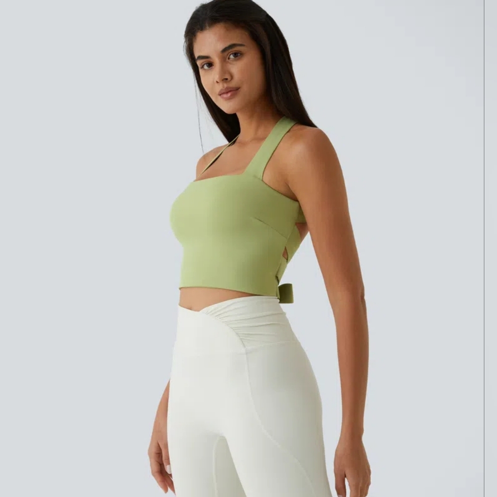HALARA Green Sports Bra